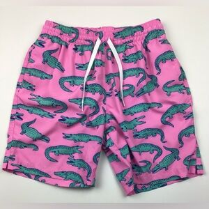 Chubbies The Glades alligator print swim shorts men’s small pink